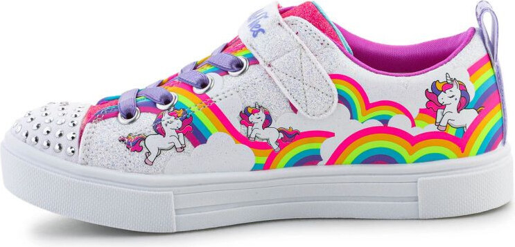 Skechers Twinkle Toes S Lights Twinkle Sparks Jumpin Clouds Jr 314809L-WMLT