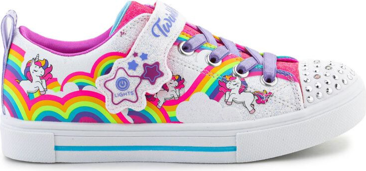 Skechers Twinkle Toes S Lights Twinkle Sparks Jumpin Clouds Jr 314809L-WMLT