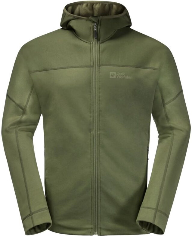 Jack Wolfskin Mikina s kapucňou Hirschberg Hooded FZ M 1710881-4129 pánska