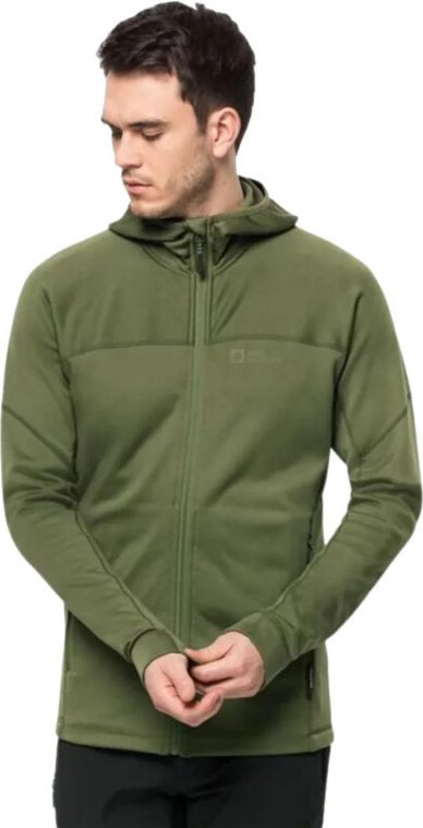 Jack Wolfskin Mikina s kapucňou Hirschberg Hooded FZ M 1710881-4129 pánska