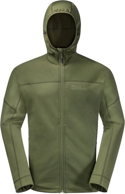 Jack Wolfskin Mikina s kapucňou Hirschberg Hooded FZ M 1710881-4129 pánska