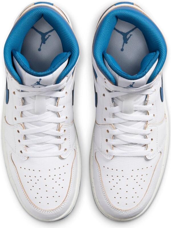 Air Jordan 1 Mid SE "Industrial Blue" - Pánske - Tenisky Jordan - Biele - FN5215-141