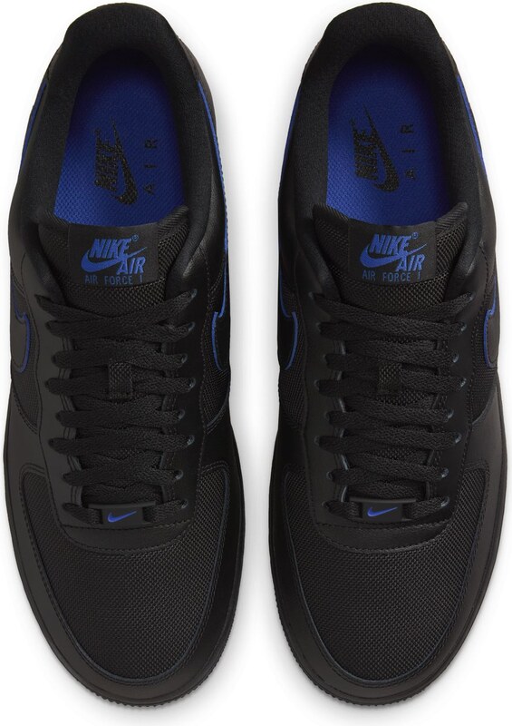 Nike Air Force 1 '07 "Black Astronomy Blue" - Pánske - Tenisky Nike - Čierne - HM9605-001