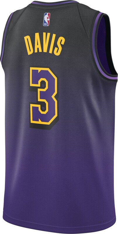Nike Dri-FIT NBA Anthony Davis Los Angeles Lakers 2024/25 City Edition Swingman Jersey - Pánske - Dres Nike - Fialové - FQ4346-505