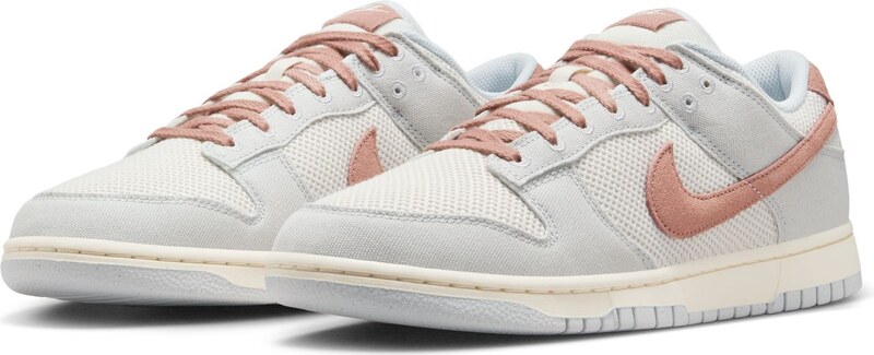 Nike Dunk Low Retro SE "Fossil Rose" - Pánske - Tenisky Nike - Sivé - HJ4329-001