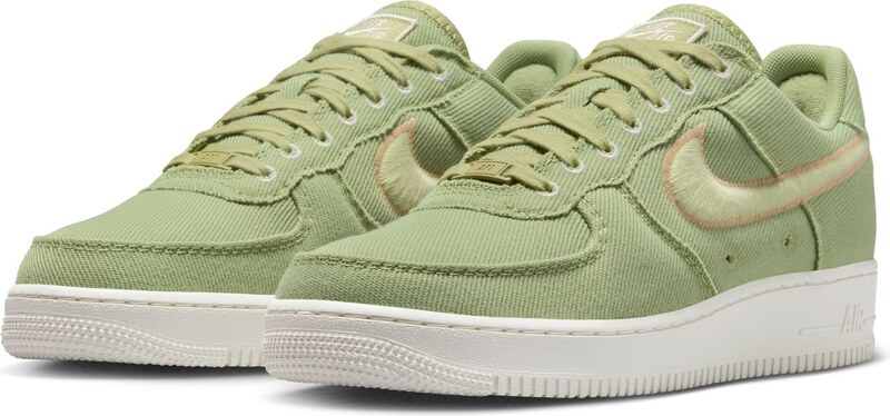 Nike Air Force 1 Low Canvas "Dusty Olive" - Pánske - Tenisky Nike - Zelené - HV1204-300