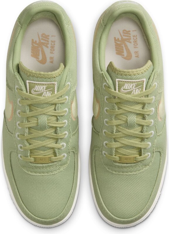 Nike Air Force 1 Low Canvas "Dusty Olive" - Pánske - Tenisky Nike - Zelené - HV1204-300