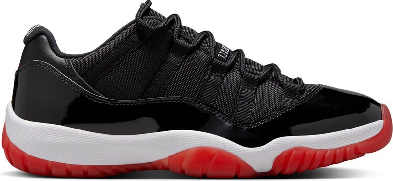 Air Jordan 11 Retro Low "Bred" - Pánske - Tenisky Jordan - Čierne - FV5104-006