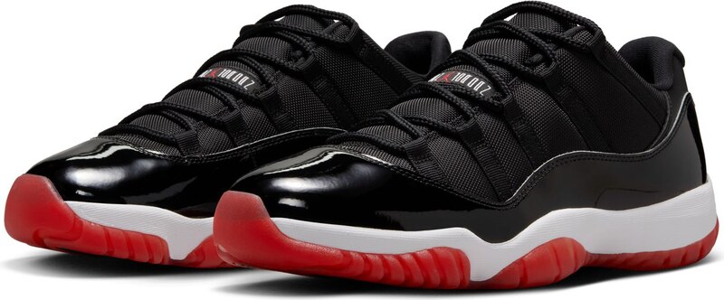 Air Jordan 11 Retro Low "Bred" - Pánske - Tenisky Jordan - Čierne - FV5104-006
