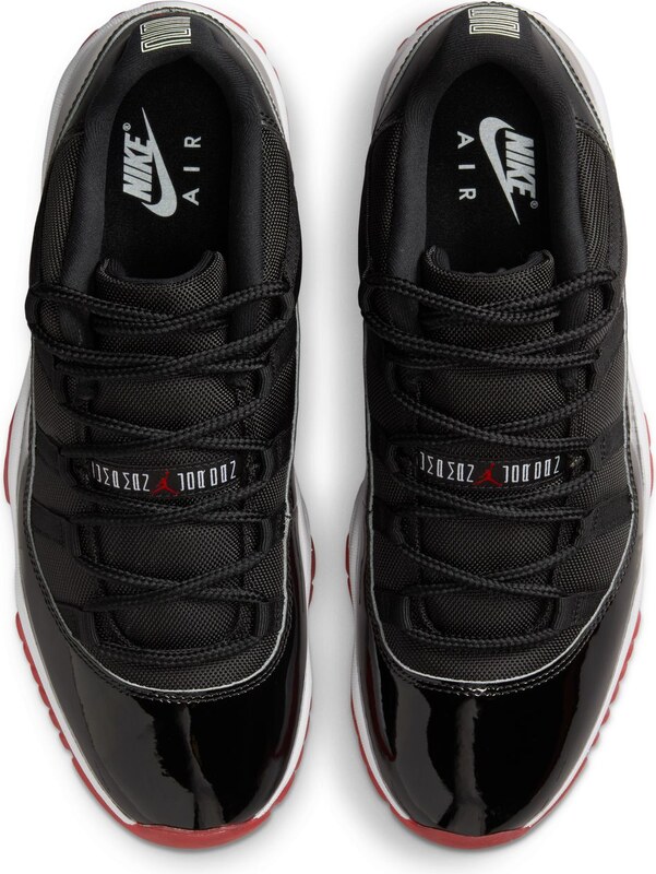 Air Jordan 11 Retro Low "Bred" - Pánske - Tenisky Jordan - Čierne - FV5104-006