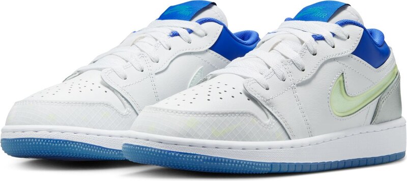 Air Jordan 1 Low "The Sky Is Not The Limit" (GS) - Detské - Tenisky Jordan - Biele - HJ9955-100