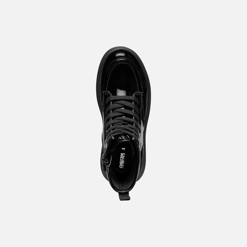 Black Girls Ankle Boots Geox Phaolae - Girls