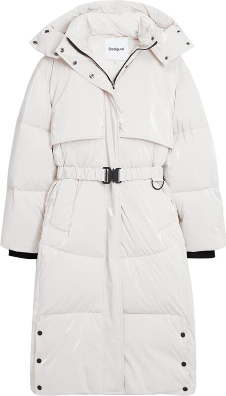Desigual Zimný kabát biela