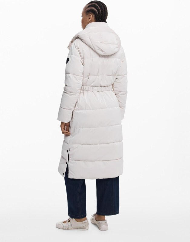 Desigual Zimný kabát biela