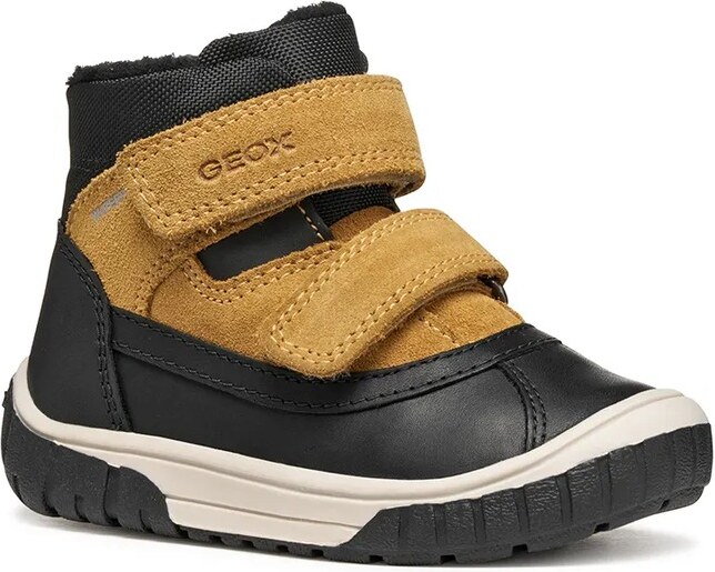 Detské zimné kožené topánky Geox OMAR