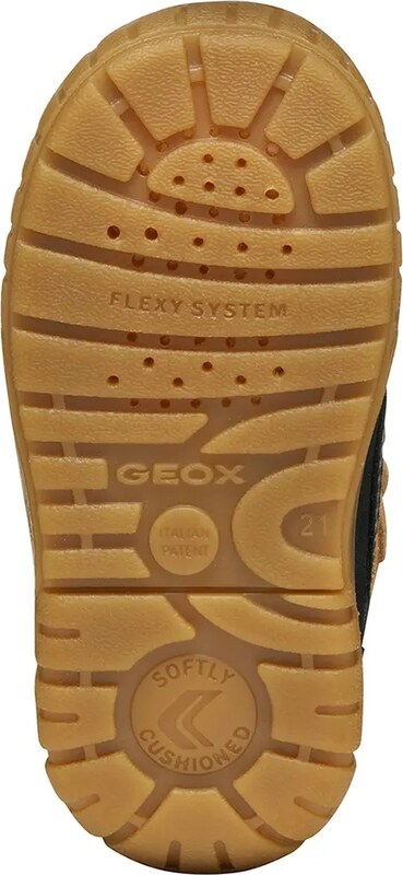 Detské zimné kožené topánky Geox OMAR