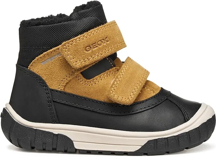 Detské zimné kožené topánky Geox OMAR