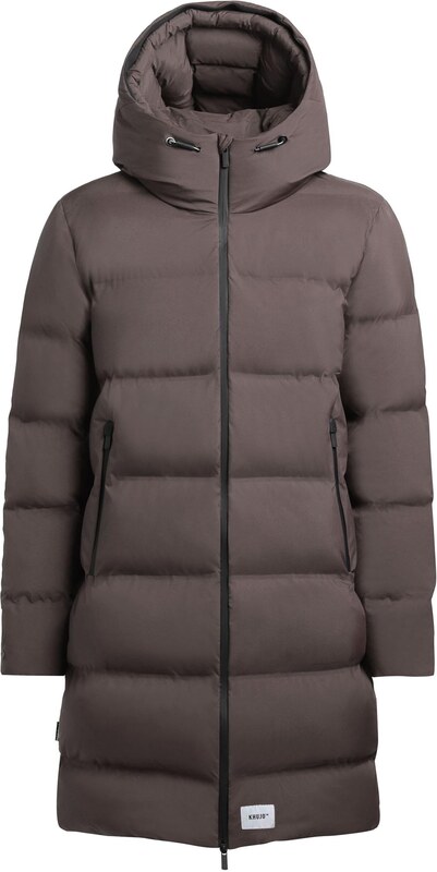 khujo Zimný kabát 'Caius3' tmavosivá