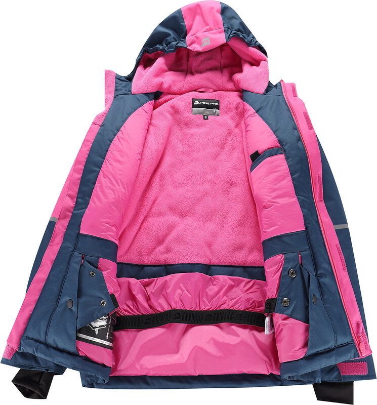 ALPINE PRO - DEARO 2 DETSKÁ LYŽIARSKA BUNDA S MEMBRÁNOU PTX SNOW