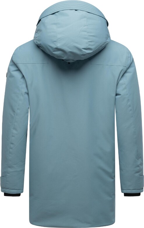 STONE HARBOUR Zimná parka 'Netaan XX' modrosivá / čierna