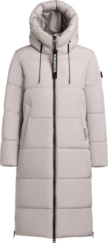 khujo Zimný kabát 'Nalu' svetlosivá