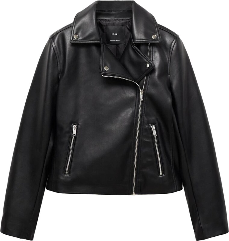 MANGO Prechodná bunda 'Liz' čierna