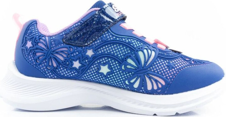 Detská športová obuv Skechers Jumpsters pre dievčatá lesklá