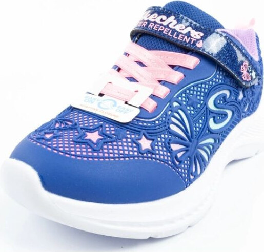 Detská športová obuv Skechers Jumpsters pre dievčatá lesklá