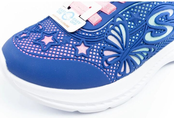 Detská športová obuv Skechers Jumpsters pre dievčatá lesklá