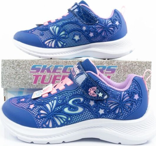 Detská športová obuv Skechers Jumpsters pre dievčatá lesklá