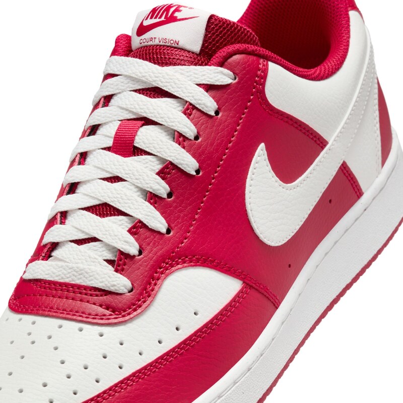 Nike Court Vision Low GYM RED/SUMMIT WHITE 600