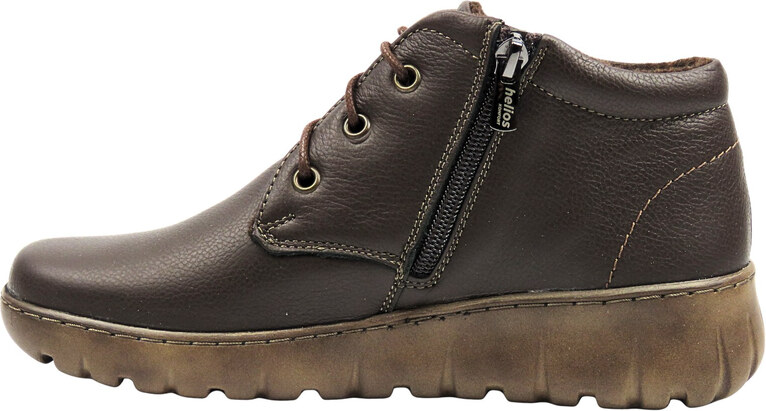 Dámské kotníkové boty polské značky, hnědé – HELIOS Komfort 793