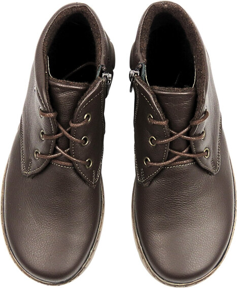 Dámské kotníkové boty polské značky, hnědé – HELIOS Komfort 793