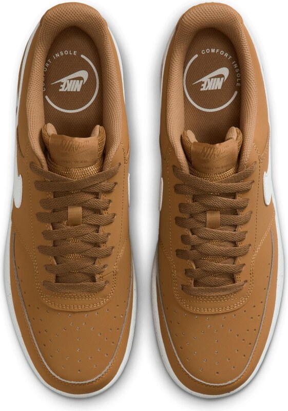 Nike Court Vision Low Premium Shoes WHEAT/SAIL 700