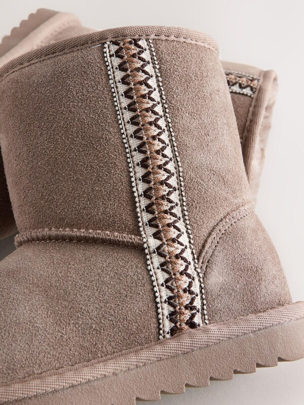 Next Čižmy hnedá / karamelová / tmavohnedá / biela