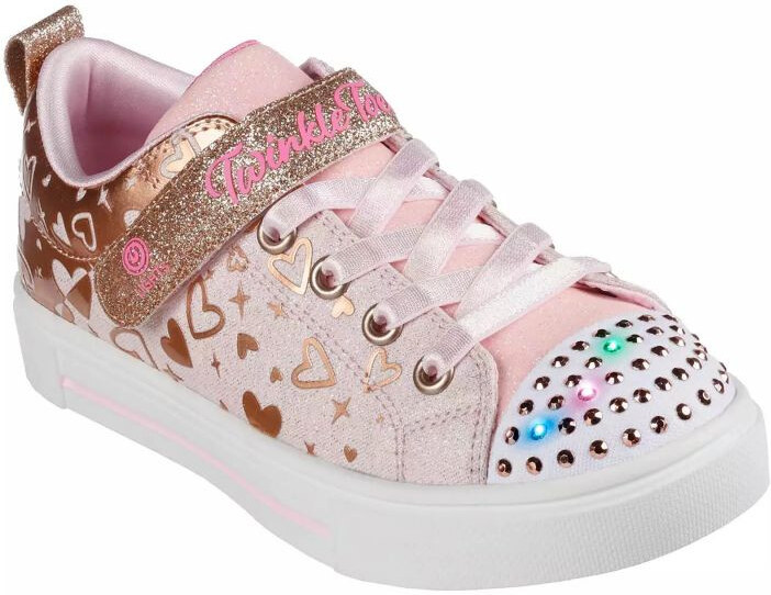 Topánky Skechers S Lights Twinkle Sparks Heather Charm Jr 314787L-LPRG LT