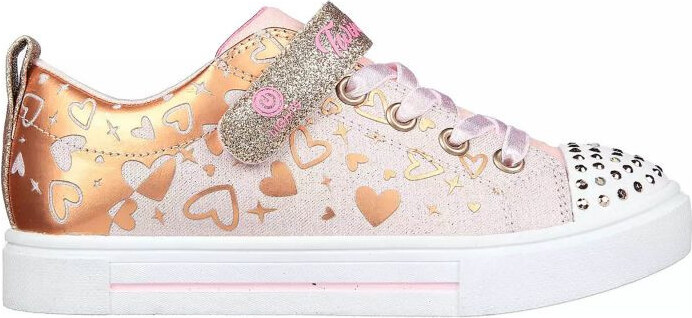 Topánky Skechers S Lights Twinkle Sparks Heather Charm Jr 314787L-LPRG LT
