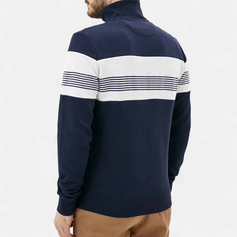 Pánská mikina na zip Gant Stripe Zip Through 56459