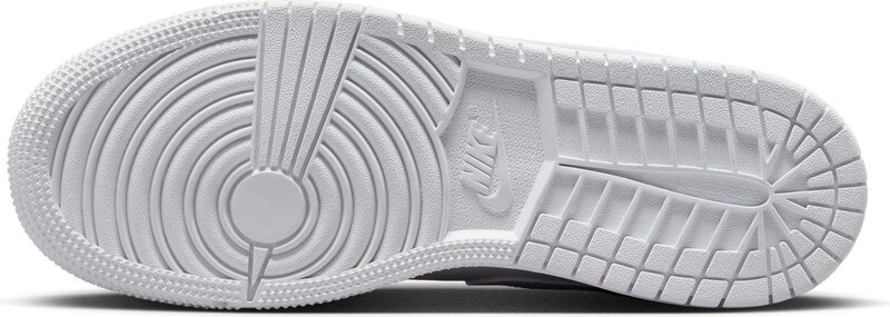 Air Jordan 1 Low "Triple White" (GS) - Detské - Tenisky Jordan - Biele - 553560-136