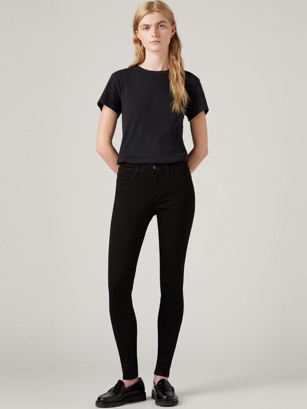 LEVI'S  Džínsy '710 Super Skinny' čierna