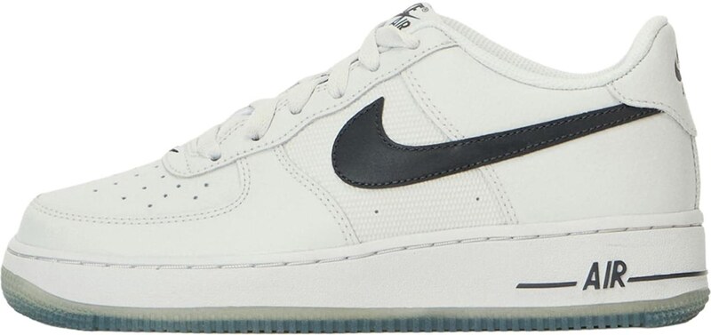 Nike Sportswear Tenisky 'Air Force 1' svetlosivá / čierna