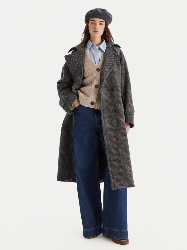 Vlnený kabát Weekend Max Mara