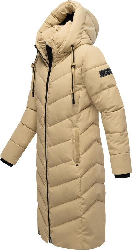 NAVAHOO Zimný kabát 'Sahnekatzii XIV' piesková