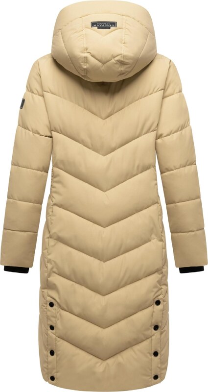 NAVAHOO Zimný kabát 'Sahnekatzii XIV' piesková