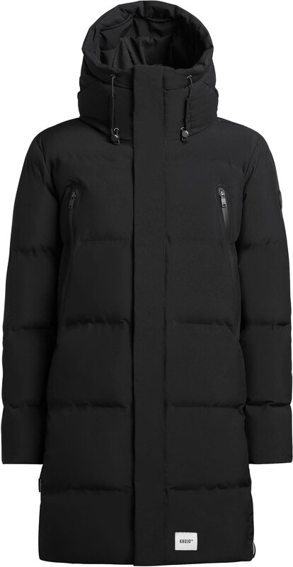khujo Zimný kabát 'Morse3' čierna