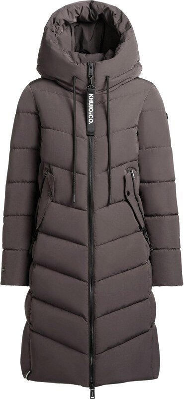 khujo Zimný kabát 'Mikia3' farby bahna