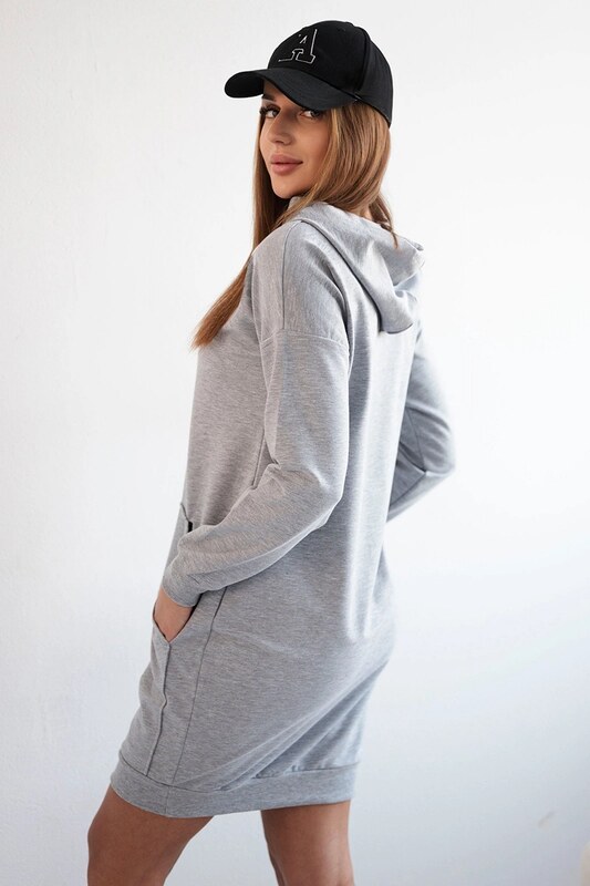 Kesi Šaty Roza s kapucňou