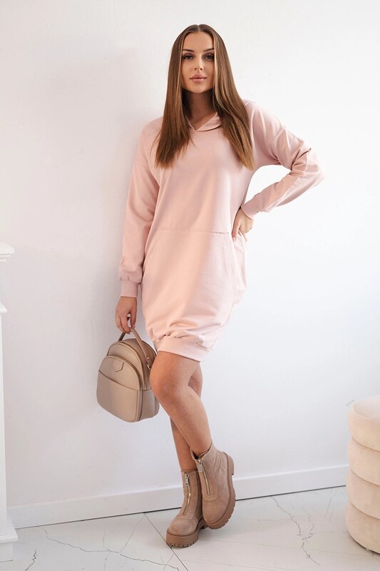 Kesi Šaty Roza s kapucňou