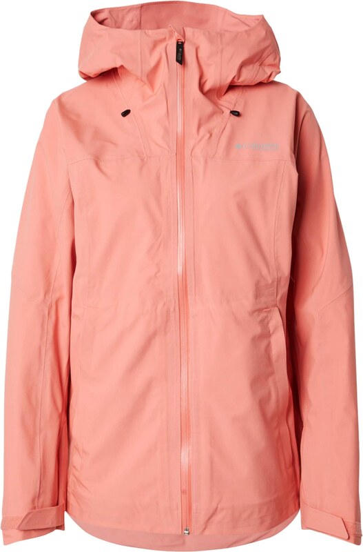 COLUMBIA Outdoorová bunda 'Northwest Explorer' pastelovo červená / strieborná