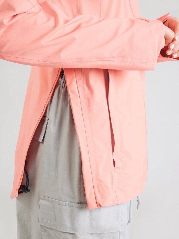 COLUMBIA Outdoorová bunda 'Northwest Explorer' pastelovo červená / strieborná